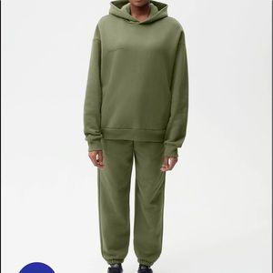 NWT Pangaia recycled cuffed track pants